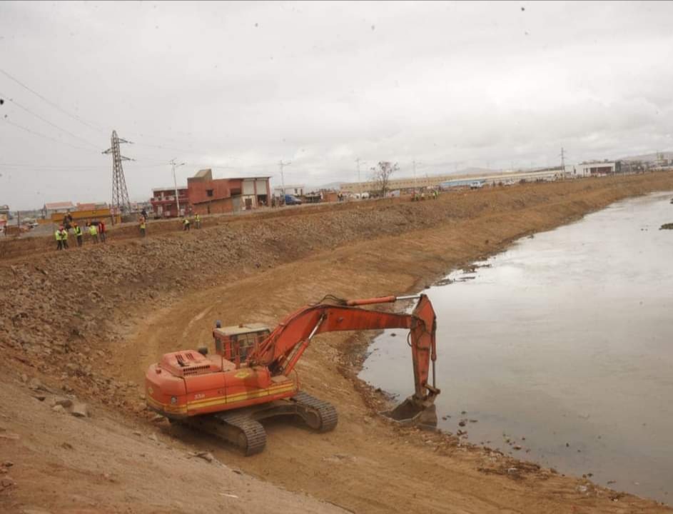 Antananarivo, la digue d&rsquo;Ikopa en cours de&nbsp;réhabilitation